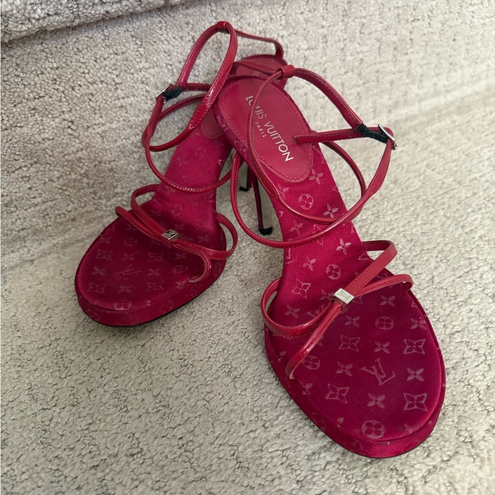 Louis Vuitton Strappy Heels